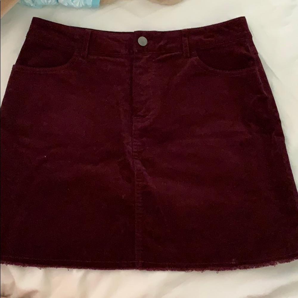 Forever 21 Corduroy Pencil Skirt